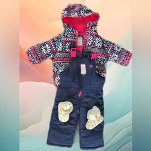 Baby girl snow fit by Carter’s - 12M